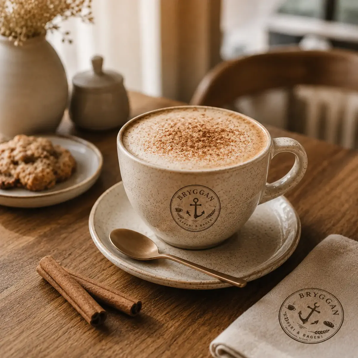 Chai latte med kanel