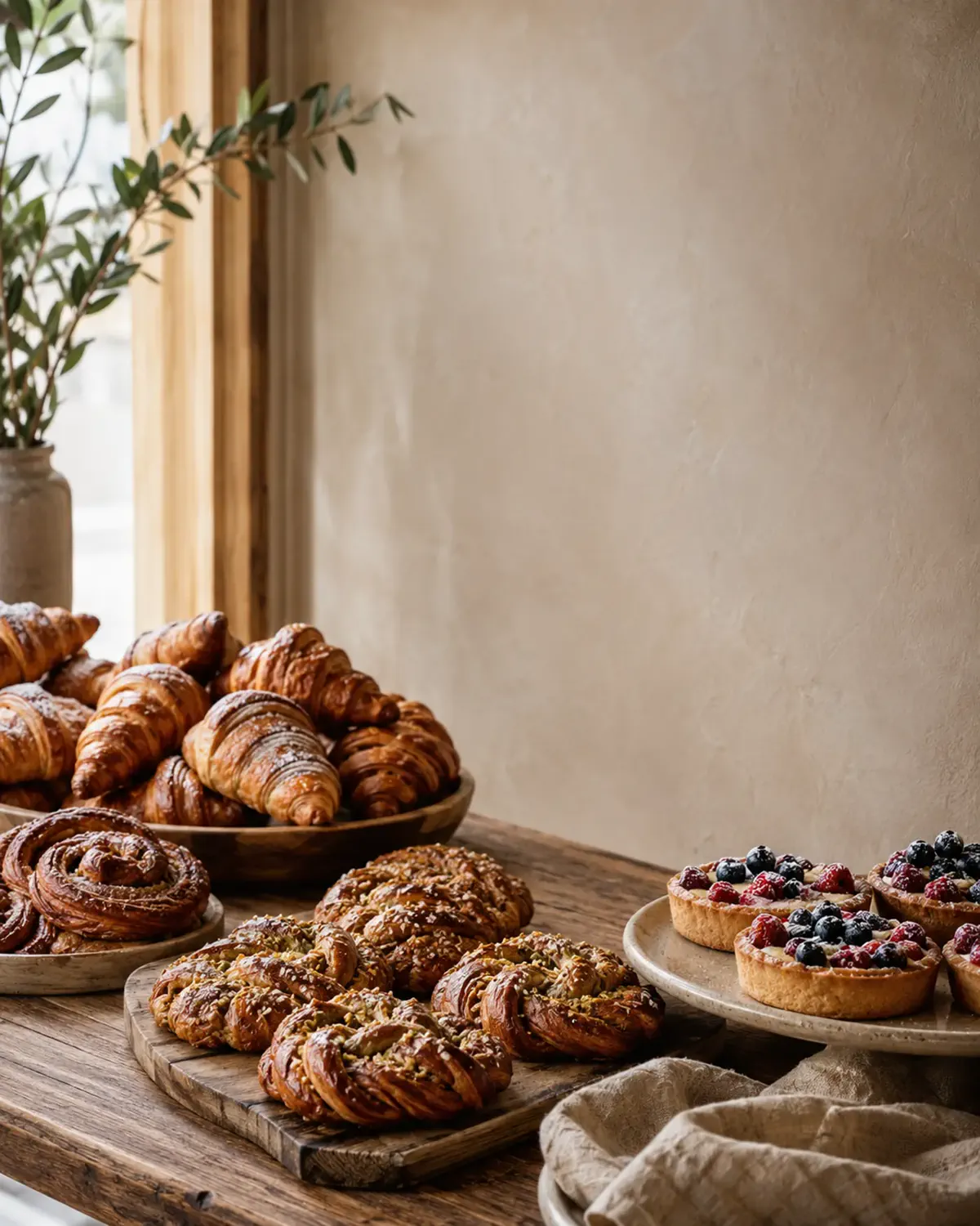 Nybakade bullar och bärtarter